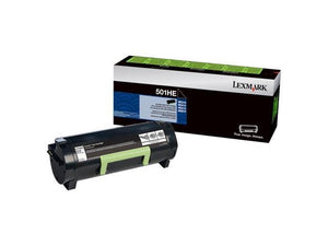 Absolute Toner 50F1H0E 501HE High Yield Unison Contract Cartridge Original Lexmark Cartridges