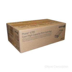 Absolute Toner 106R01392 PHASER 6280 HIGH CAPACITY PRINT CARTRIDGE CYAN 5.9 Original Xerox Cartridges