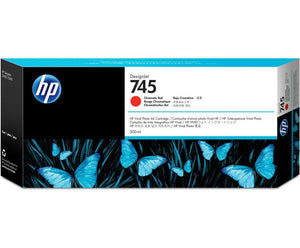 Absolute Toner F9K06A HP #745 300ML CHROMATIC RED INK CARTRIDGE HP Ink Cartridges