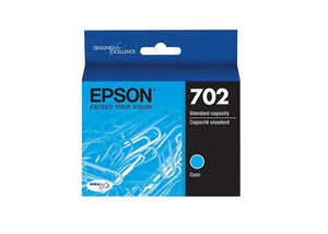 Absolute Toner T702220S EPSON DURABRITE ULTRA CYAN INK CARTRIDGE W/SENSORMA Epson Ink Cartridges