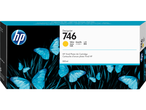 P2V79A HP #746 300 ml Yellow Ink Crtg