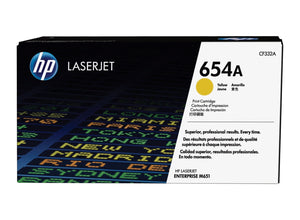 Absolute Toner CF332A HP #654A YELLOW TONER FOR M651N/M651DN/M651XH 15K Original HP Cartridges