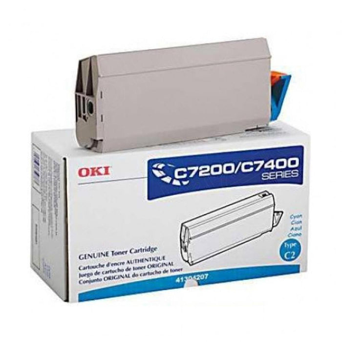 41304207 C7200/C7400 SERIES CYAN TONER CARTRIDGE TYPE C2
