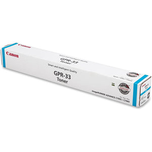 Absolute Toner 2796B003AA Canon GPR33C CYAN TONER Canon Toner Cartridges