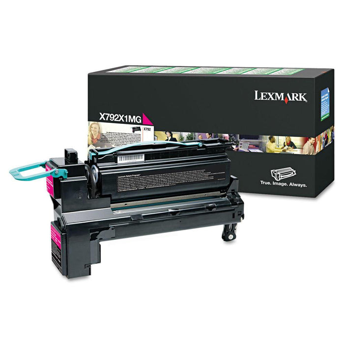 X792X1MG LEXMARK X792 MAGENTA EXTRA HIGH YIELD RETURN PROGRA