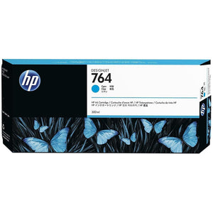 Absolute Toner C1Q13A HP #764 300 ML CYAN INK CARTRIDGE HP Ink Cartridges