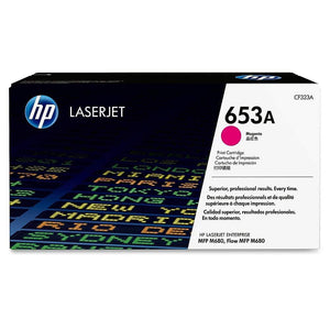 Absolute Toner CF323A HP #653A MAGENTA TONER M680DN MFP, M680F MFP, M680Z M Original HP Cartridges