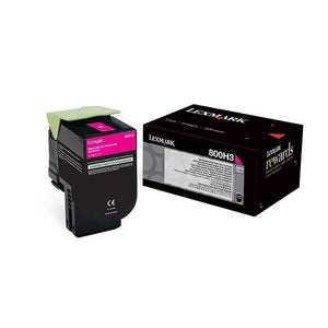 Absolute Toner 80C0H30 LEXMARK 800H3 CX410/510 MAGENTA HIGH YIELD TONER CAR Original Lexmark Cartridges