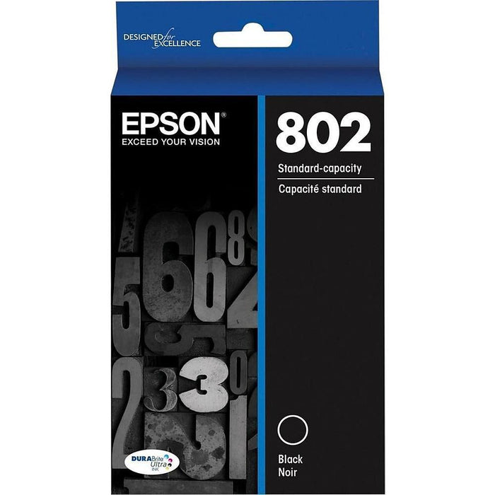 T802120S EPSON DURABRITE ULTRA BLACK INK WF PRO 4720/4730/4