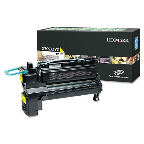 X792X1YG LEXMARK X792 YELLOW EXTRA HIGH YIELD RETURN PROGRAM