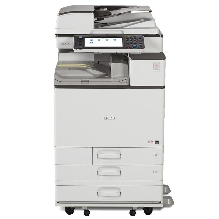 $49/Month ALL-INCLUSIVE Ricoh 11x17 12x18 MP C3503 300 GSM Color Laser Multifunction Printer With High-Quality Output