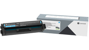 Absolute Toner C330H20 H Cyan High Yield Print Cartridge Original Lexmark Cartridges
