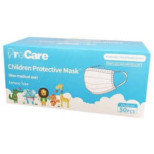 Absolute Toner From $16.95 KIDS MASKS size #1 BRAND ProCare® Disposable 3 Ply Filter Safety Face Mask for your children Face Mask