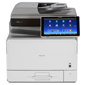 From $29/Month All-In-One Ricoh Aficio MP C300 Series Color Laser Printer (Copy/Print/Scan/fax) With Large LCD Touch Screen - Save Space, Energy, And Costs