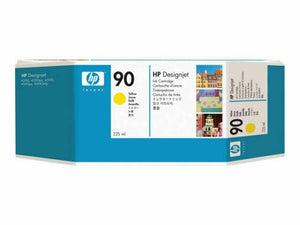 Absolute Toner C5064A HP #90 YELLOW 225ML INK CARTRIDGE FOR DESIGNJET 4000 HP Ink Cartridges