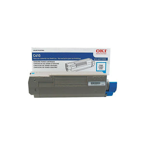 Absolute Toner 44315303 C610 SERIES TONER CARTRIDGE CYAN (6K) Original Oki Data Cartridges